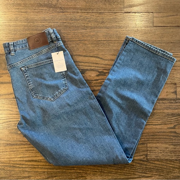NWT Men’s Peter Millar Jeans - Picture 1 of 4